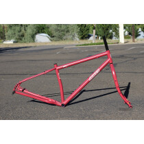 Jones - LWB HD/e Diamond Frame / Unicrown Fork Frameset - red