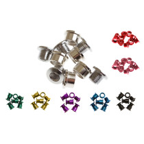 BLB - Single Chainring Bolts red
