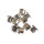 BLB - Single Chainring Bolts Kettenblattschrauben lila