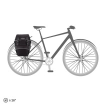 Orltieb - Bike-Packer Plus Hinterradtaschen - 2 x  21 Liter