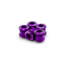 Garbaruk - Cainring Bolts Set M8 x 0.75 silver