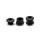 Garbaruk - Cainring Bolts Set M8 x 0.75 silver