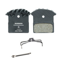 Shimano - J03A Scheibenbremsbelag Resin Ice-Tech mit Kühlrippen - XT/XTR/SLX/DEORE/ALFINE