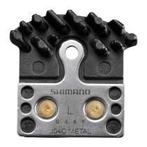 Shimano - J04C Metal Scheibenbremsbelag Ice-Tech mit Kühlrippen - XT/XTR/SLX/DEORE/ALFINE