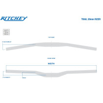 Ritchey - Comp Trail Rizer Handlebar - 31,8 mm