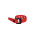 Voile - Nano Series Strap with Nylon Buckle - 6" / 15,2 cm orange