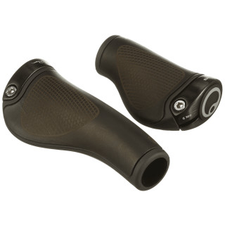 Ergon - GP1 BioLeder Griffe für Rohloff/Nexus - schwarz