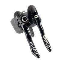 Gevenalle - GX Shifter Schalt- /Bremshebel SRAM MTB kompatibel - 1 x12 schwarz/grau Short Pull - Für Rennradbremsen