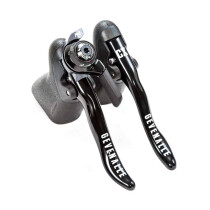 Gevenalle - GX Shifter Schalt- /Bremshebel SRAM MTB kompatibel - 1 x12 schwarz/grau Short Pull - Für Rennradbremsen