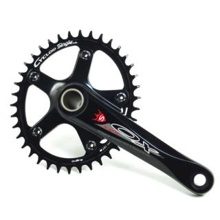 Sugino - OX2-SWN Crankset with Cycloid Chainring - Black 170 mm 40 Teeth