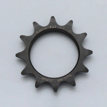 Sugino - GIGAS NjS Bahnritzel 12T Cr-Mo Stahl Black - 1/8"