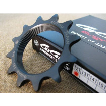 Sugino - GIGAS NjS Bahnritzel 12T Cr-Mo Stahl Black - 1/8"