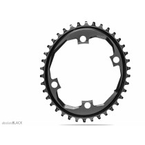 Absolute Black - SRAM Apex 1x Oval Chainring - 4x110 BCD (asym)