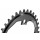 Absolute Black - SRAM Apex 1x Oval Chainring - 4x110 BCD (asym)