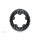 Absolute Black - Oval Sub-Compact Road/Gravel 2-fach Kettenblatt 5x110 Lochkreis - Außen