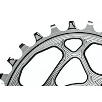 Absolute Black - Oval MTB Boost 1x Chainring 3 mm Offset...