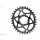 Absolute Black - Oval MTB Boost 1x Kettenblatt 3 mm Offset  SRAM Direct Mount (3-bolt) - Schwarz