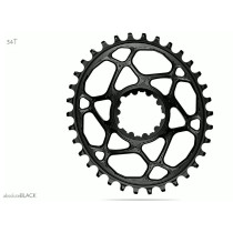 Absolute Black - Oval MTB 1x Chainring 6 mm Offset SRAM...