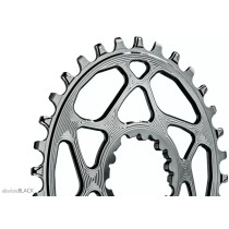 Absolute Black - Oval MTB 1x Chainring 6 mm Offset SRAM...