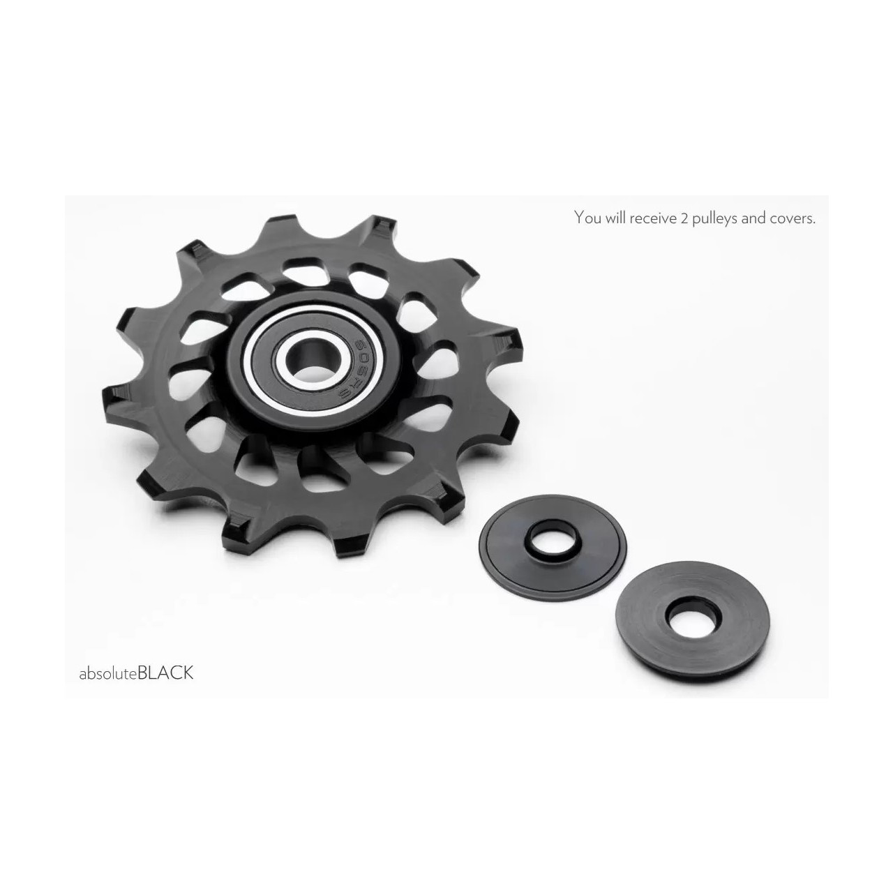 Jeu De Galets Poulie Dérailleur Arrière ABSOLUTE BLACK Pour SRAM XX1/X01/X1/CX1
