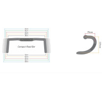 ENVE - CPT Road Compact Rennradlenker - 31,8 mm 44 cm