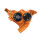 Hope - RX4+ Bremssattel Flatmount Hinten FM +20 - SRAM (DOT) schwarz