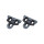 BBB - BPD-06F Schuhplatte PowerClip Schwarz Shimano SPD -SL Kompatibel - 0°