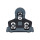 BBB - BPD-06F Schuhplatte PowerClip Schwarz Shimano SPD -SL Kompatibel - 0°
