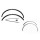 Pelago - Aluminium Fenders 700c - 55mm black
