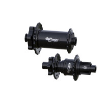 Onyx - MTB Nabenset - Boost - 15x110mm / 12x148mm - ISO 28H schwarz -glanz Shimano Microspline