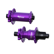 Onyx - MTB Nabenset - Boost - 15x110mm / 12x148mm - ISO 28H schwarz -glanz Shimano Microspline