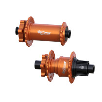 Onyx - MTB Nabenset - Boost - 15x110mm / 12x148mm - ISO 28H schwarz -glanz Shimano Microspline