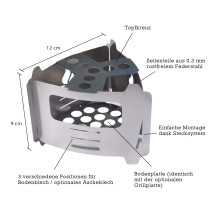 Bushcraft Essentials - Bushbox Ultralight Outdoor Kocher