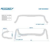 Ritchey - Comp VentureMax V2 Handlebar - 31,8 mm