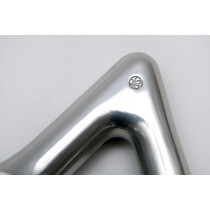 NITTO - N.J. Pro AA Aluminium Jaguar NJS 1" Schaftvorbau - 25,4 mm Lenkerklemmung silber-100 mm