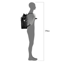 Ortlieb - Vario PS QL2.1Backpack / Pannier Combination - Black - 26 L
