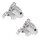 Growtac - Equal Disc Brakes - Flat Mount silver