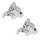 Growtac - Equal Disc Brakes - Flat Mount red