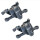 Growtac - Equal Disc Brakes - Post Mount silver