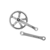 Veloci Cycle - ROLLCii 13 Kurbel mit Narrow Wide Kettenblatt - 130 mm Lochkreis