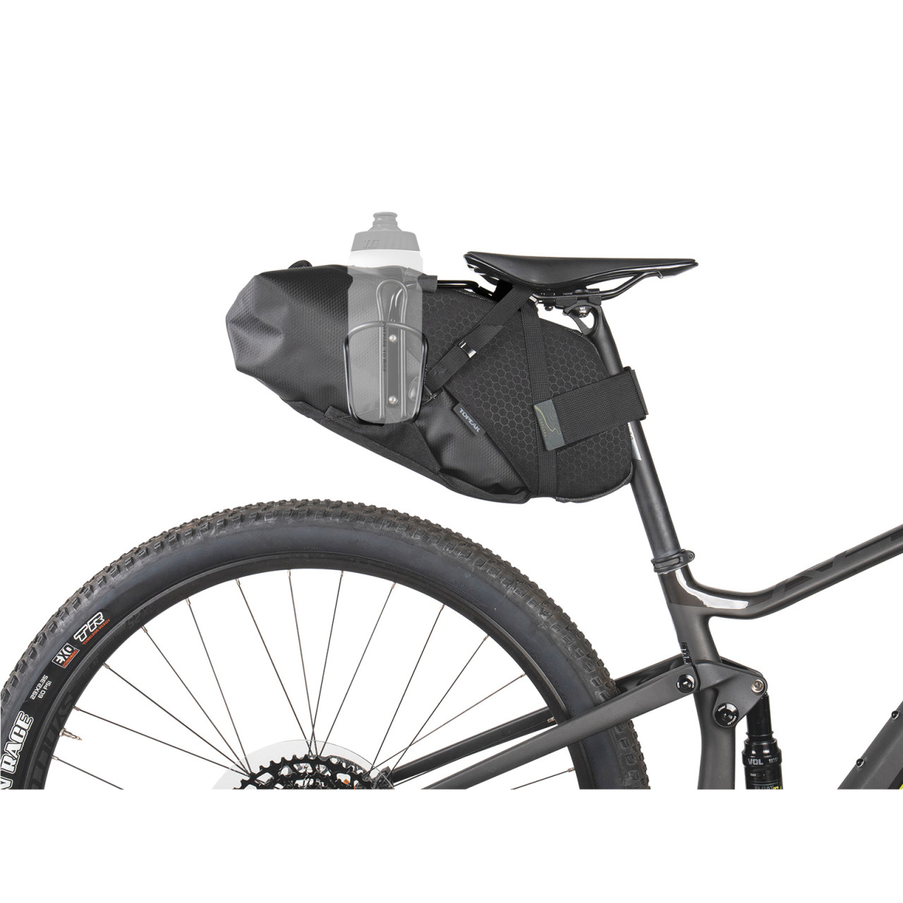 Topeak Wishbone Anti Sway Saddle Bag Stabilizer und Flaschenhalter, 34,90