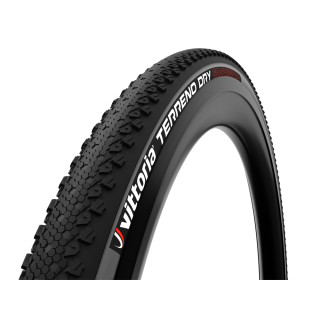 Vittoria - Terreno Dry Tubless TNT Faltreifen Graphene G2.0 Schwarz/Anthrazit - 700c 700x35c (37-622)