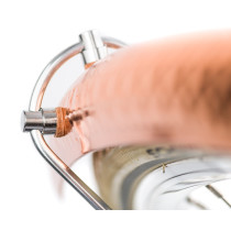 Creme - Hammered Blingers Aluminium Schutzbleche 45 mm - Rose Gold