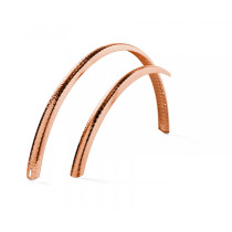 Creme - Hammered Blingers Aluminium Schutzbleche 45 mm - Rose Gold