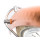 Creme - Hammered Blingers Aluminium Schutzbleche 45 mm - Rose Gold