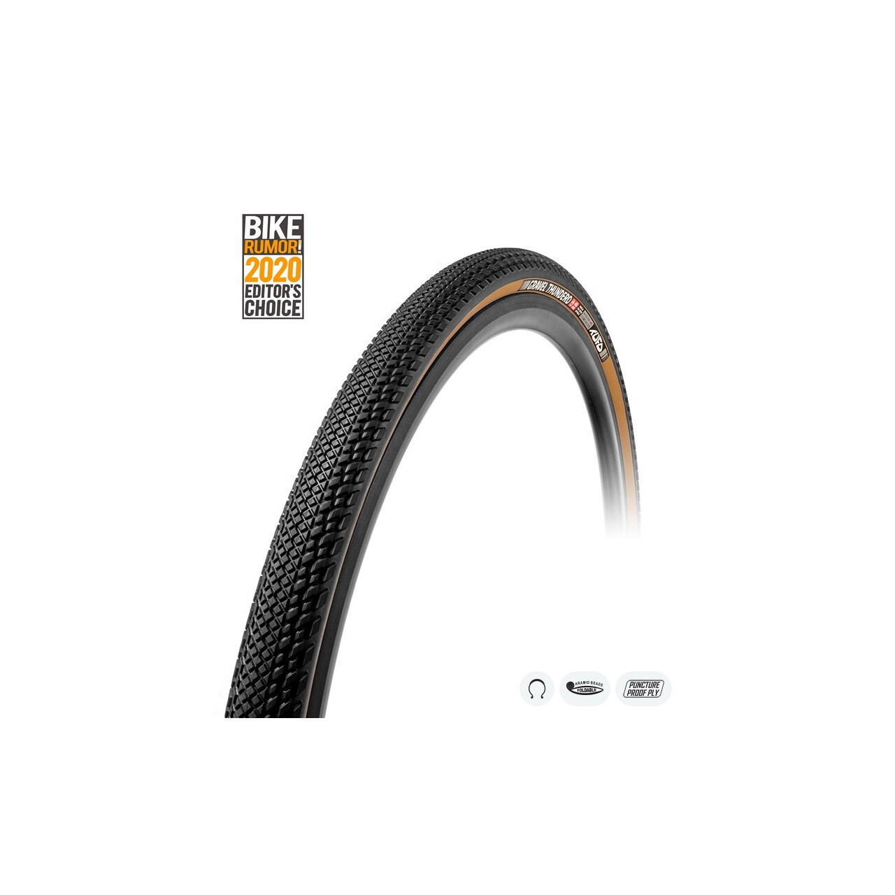 TUFO Thundero Gravel Reifen 700x40 Mm – Tubeless Ready, Schwarz/beige