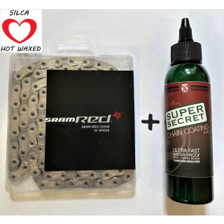 Silca - Secret Chain Blend - Heiß Gewachste Kette SRAM - Red AXS - 12-fach