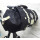 Carradice - Originals Lowsaddle Longflap Satteltasche - 15 Liter schwarz (weiße Straps)