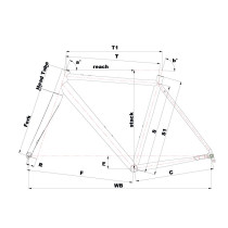 Cinelli - Zydeco Frameset - Muddy Dry