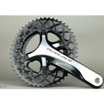 Absolute Black - Kettenblattschrauben Abedeckung für Shimano Ultegra 8000 / 8050 Di2